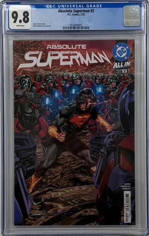 ABSOLUTE SUPERMAN #2 | CVR A RAFA SANDOVAL | CGC 9.8