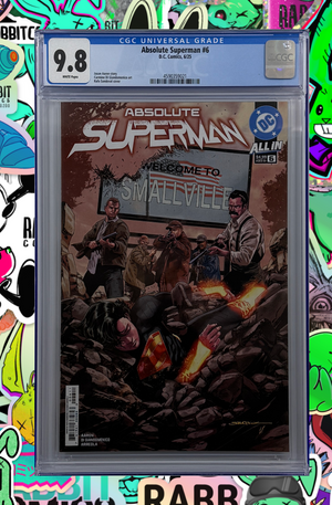 Absolute Superman #6 | Cover A Rafa Sandoval | CGC 9.8