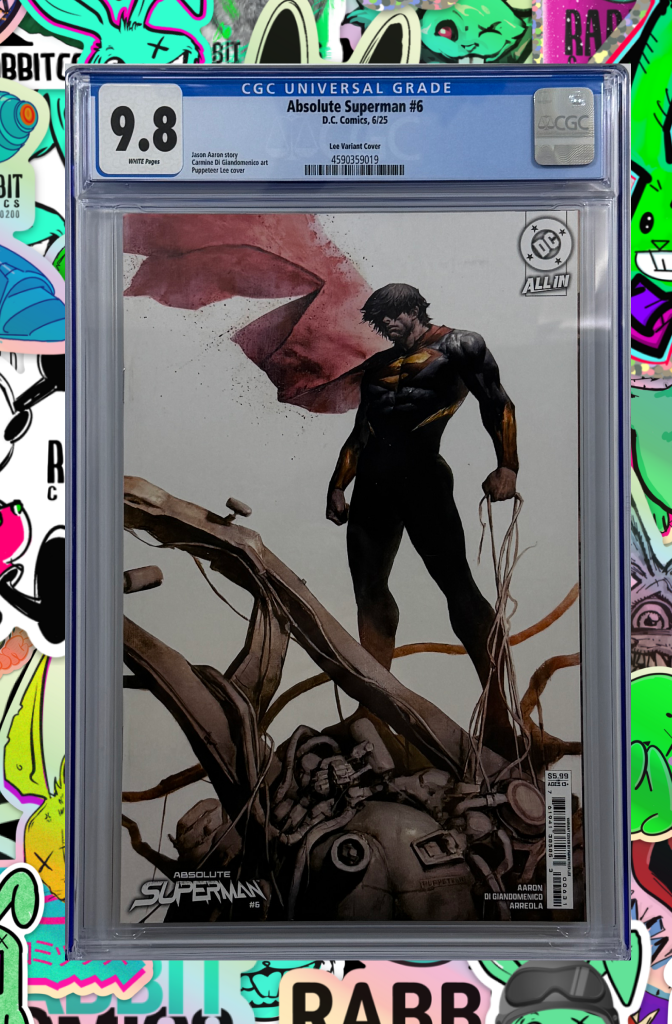 Absolute Superman #6 | Cover C Puppeteer Lee Card Stock Variant | CGC 9.8
