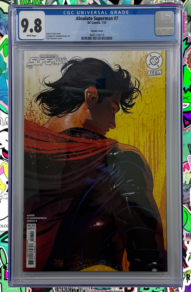 Absolute Superman #7 | Cover B Dan Panosian Card Stock Variant | CGC 9.8