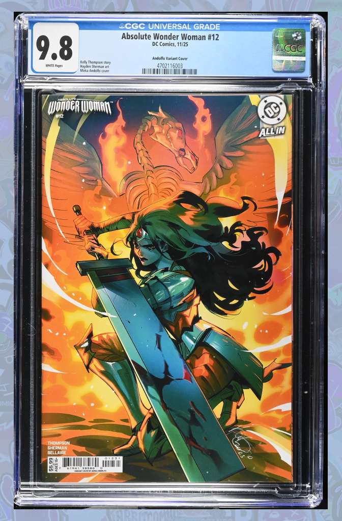 ABSOLUTE WONDER WOMAN #12 | Mirka Andolfo Variant | CGC 9.8