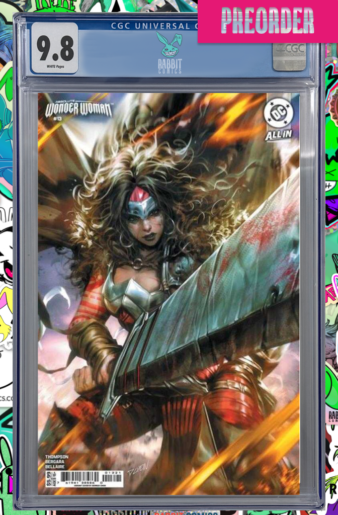 Absolute Wonder Woman #13 Cover B Derrick Chew Card Stock Variant | CGC 9.8 | PREORDER