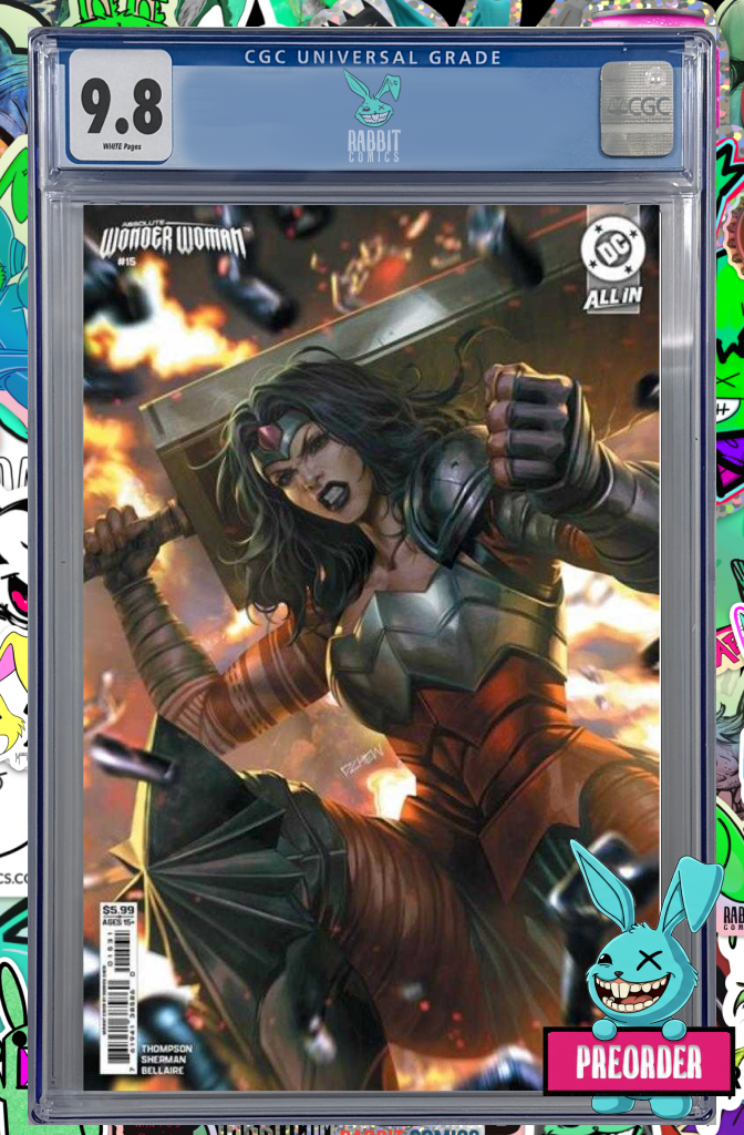 Absolute Wonder Woman #15 Cover B Derrick Chew Card Stock Variant | CGC 9.8 | PREORDER