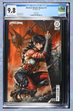 Absolute Wonder Woman #15 Cover D Kyuyong Eom Card Stock Variant | CGC 9.8