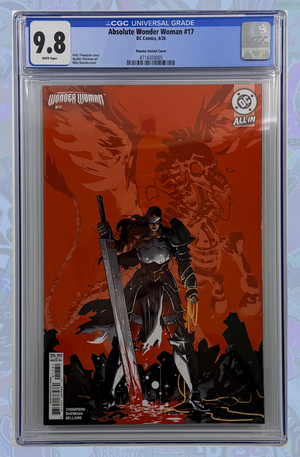 Absolute Wonder Woman #17 Cover C Riley Rossmo Card Stock Variant | CGC 9.8