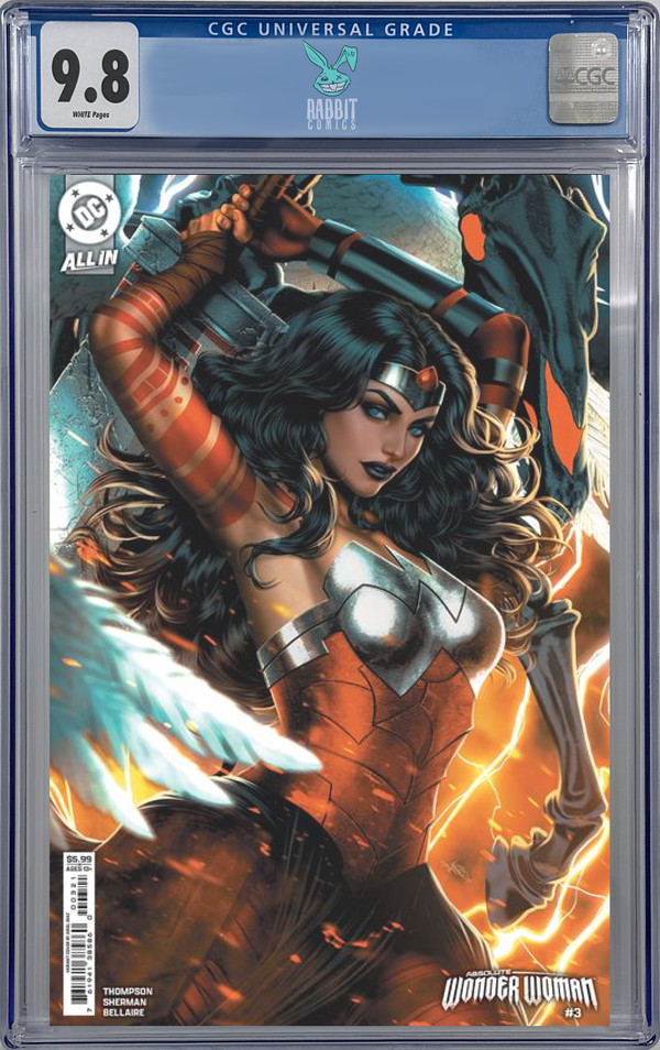 ABSOLUTE WONDER WOMAN #3 | CVR B ARIEL DIAZ CARD STOCK VAR | CGC 9.8 | PREORDER