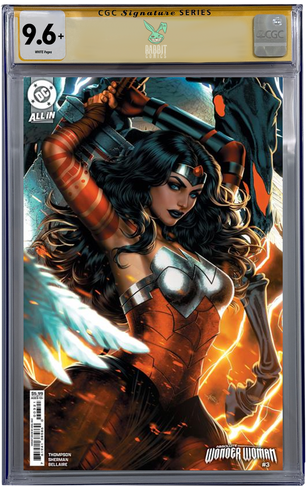 ABSOLUTE WONDER WOMAN #3 | CVR B ARIEL DIAZ CARD STOCK VAR | CGC SS 9.6+ | PREORDER