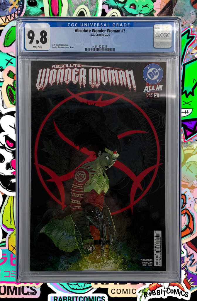 ABSOLUTE WONDER WOMAN #3 | CVR A HAYDEN SHERMAN | CGC 9.8