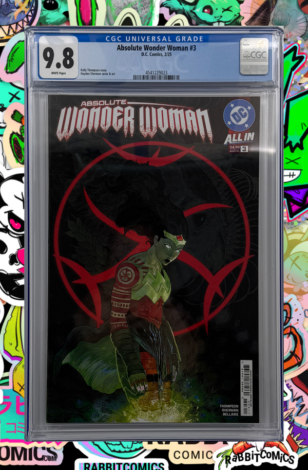 ABSOLUTE WONDER WOMAN #3 | CVR A HAYDEN SHERMAN | CGC 9.8