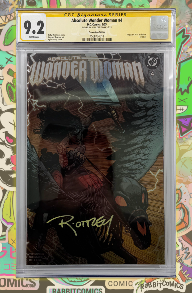 Absolute Wonder Woman #4 | Ryan Ottley Foil Megacon Variant | CGC SS 9.2