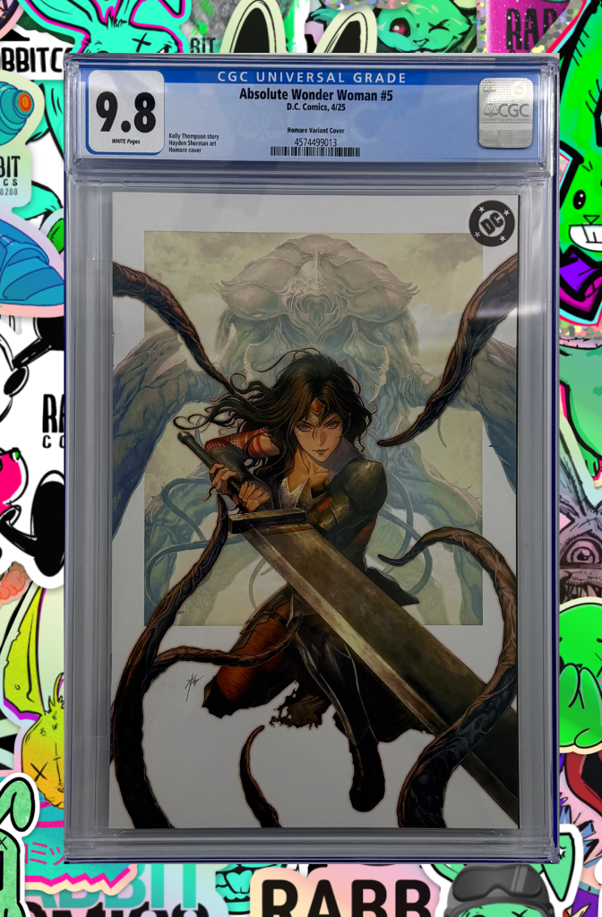 Absolute Wonder Woman #5 | 1:50 Ratio Variant | CGC 9.8