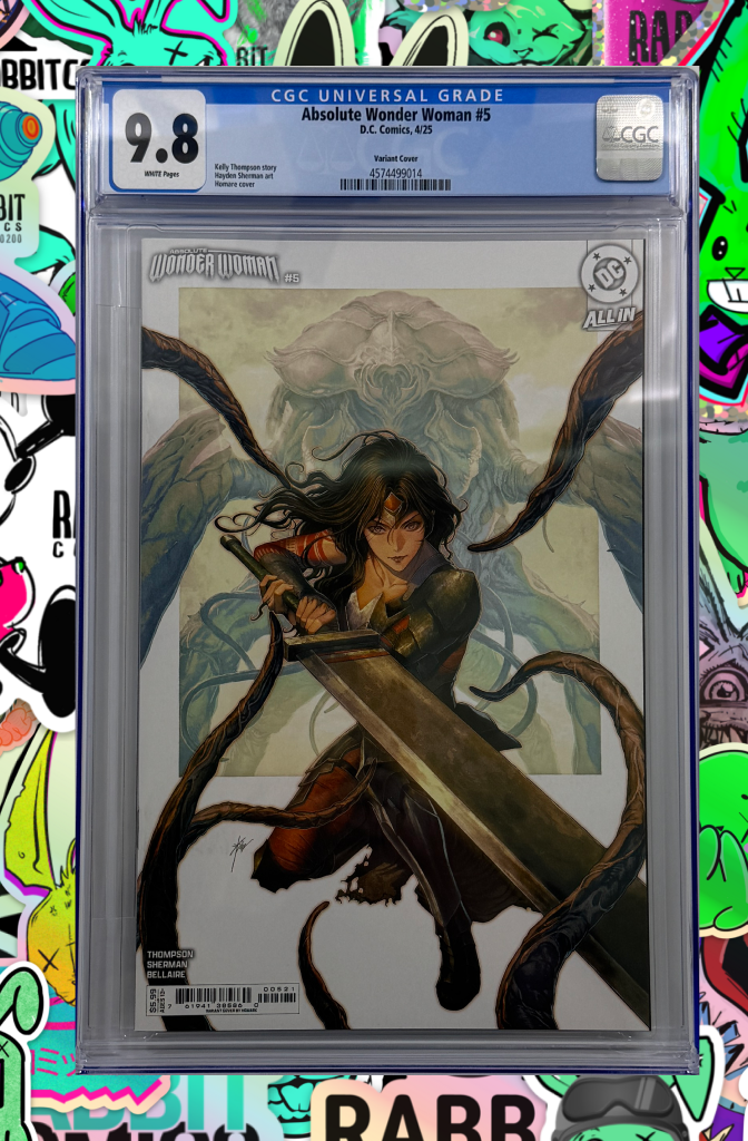 Absolute Wonder Woman #5 | Cover B Homare Card Stock Variant | CGC 9.8