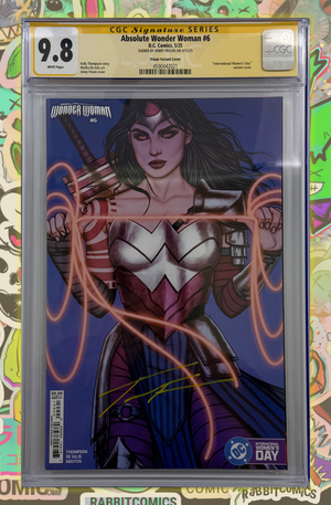 Absolute Wonder Woman #6 | Jenny Frison Variant  | CGC SS 9.8