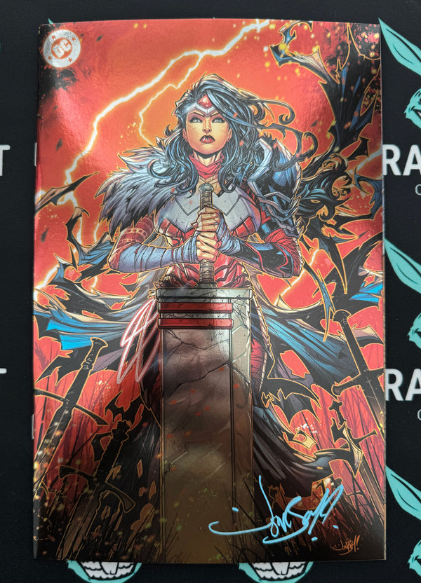 ABSOLUTE WONDER WOMAN #1 | JONBOY MEYERS MEGACON FOIL EXCLUSIVE | SIGNED BY JONBOY