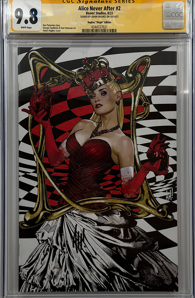 ALICE NEVER AFTER #2 (OF 5) | 1:25 RATIO ADAM HUGHES | CGC SS 9.8