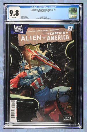 Alien vs. Captain America #1 | Cover A | CGC 9.8