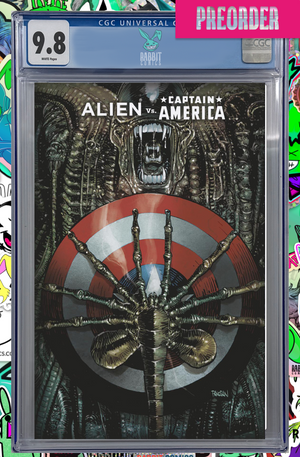 Alien vs. Captain America #1 Dan Panosian Foil Variant | CGC 9.8 | PREORDER