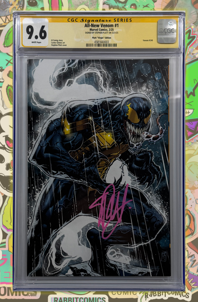ALL-NEW VENOM #1 | STEPHEN PLATT 1:100 RATIO VARIANT | CGC SS 9.6