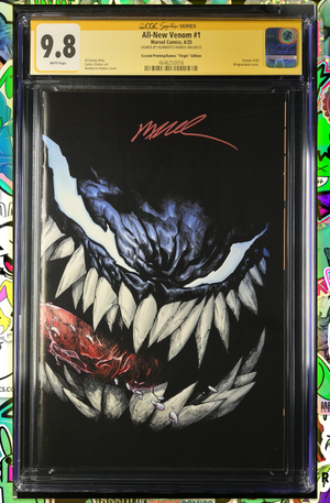 ALL-NEW VENOM #1 | 1:25 RATIO 2ND PRINT WRAPAROUND VARIANT | CGC SS 9.8