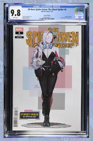 All New Spider Gwen: The Ghost Spider #4 Inhyuk Lee Street Verse Variant | CGC 9.8