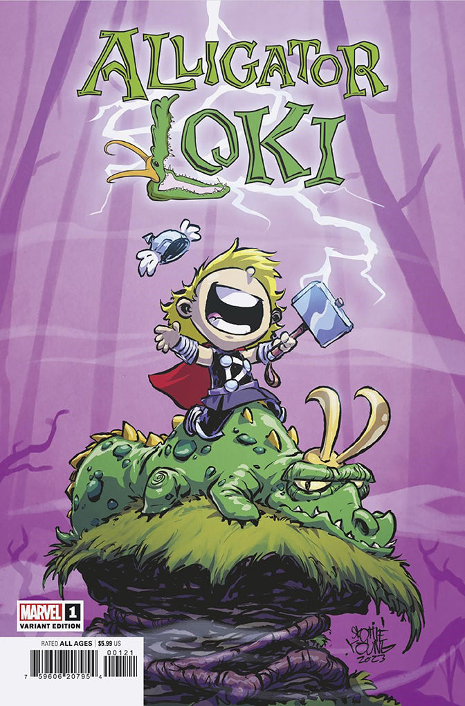 ALLIGATOR LOKI #1 | SKOTTIE YOUNG VARIANT