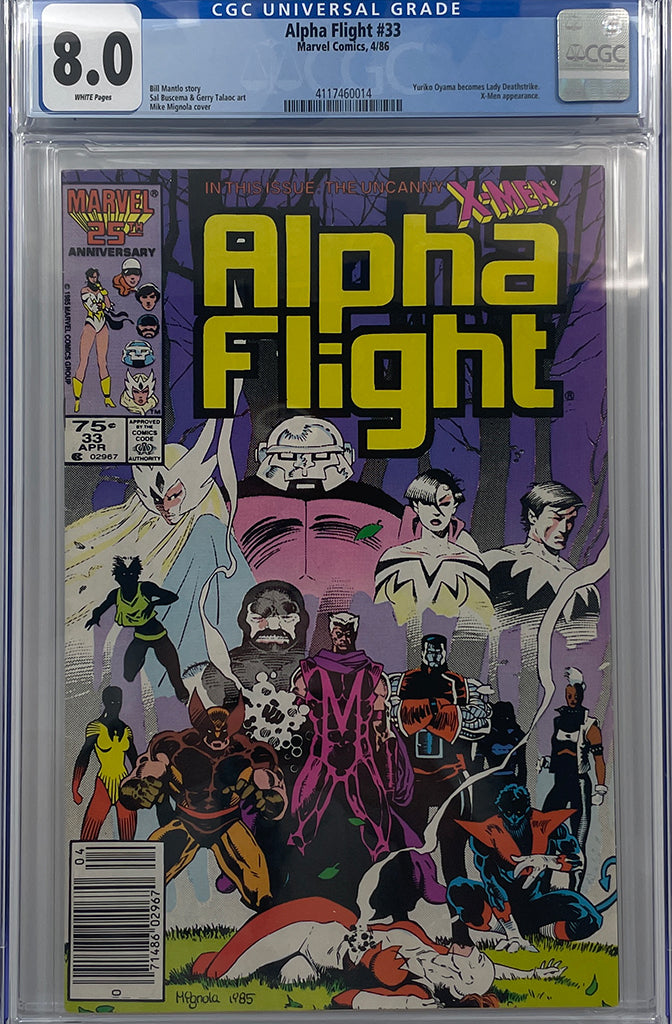 Alpha Flight #33 | Oyama Becomes Lady Deathstrike | CGC 8.0