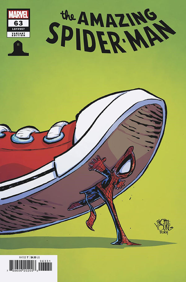 AMAZING SPIDER-MAN #63 | SKOTTIE YOUNG 8 DEATHS OF SPIDER-MAN VARIANT | PREORDER