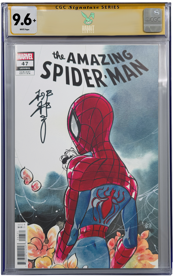 AMAZING SPIDER-MAN #47 | PEACH MOMOKO VARIANT | CGC SS 9.6+ | PREORDER