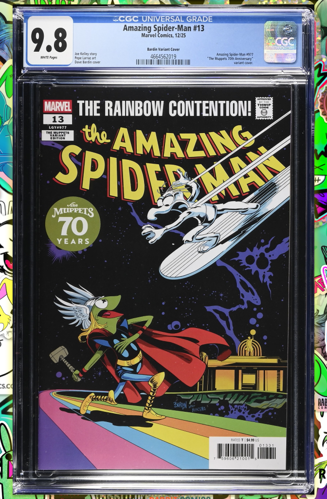 Amazing Spider Man #13 Dave Bardin Muppets Variant | CGC 9.8