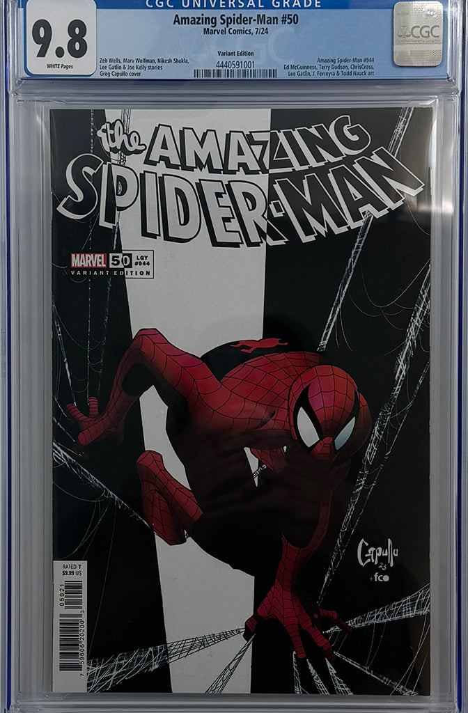 AMAZING SPIDER-MAN #50 | GREG CAPULLO VARIANT | CGC 9.8