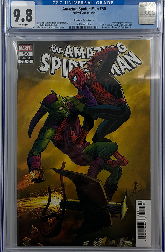 AMAZING SPIDER-MAN #50 | JOHN ROMITA JR. VARIANT | CGC 9.8