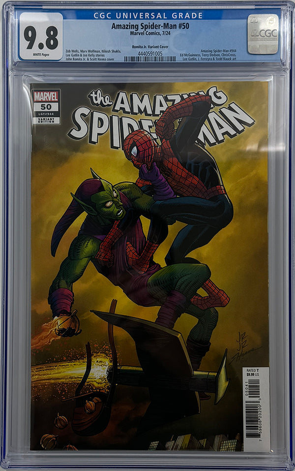 AMAZING SPIDER-MAN #50 | JOHN ROMITA JR. VARIANT | CGC 9.8