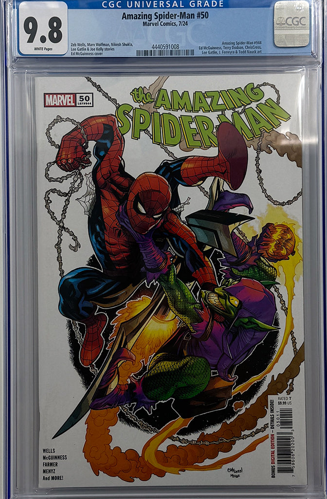 AMAZING SPIDER-MAN #50 | MAIN COVER | CGC 9.8