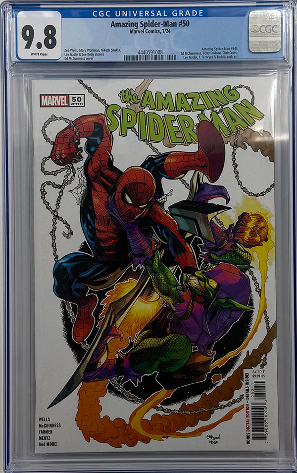 AMAZING SPIDER-MAN #50 | MAIN COVER | CGC 9.8