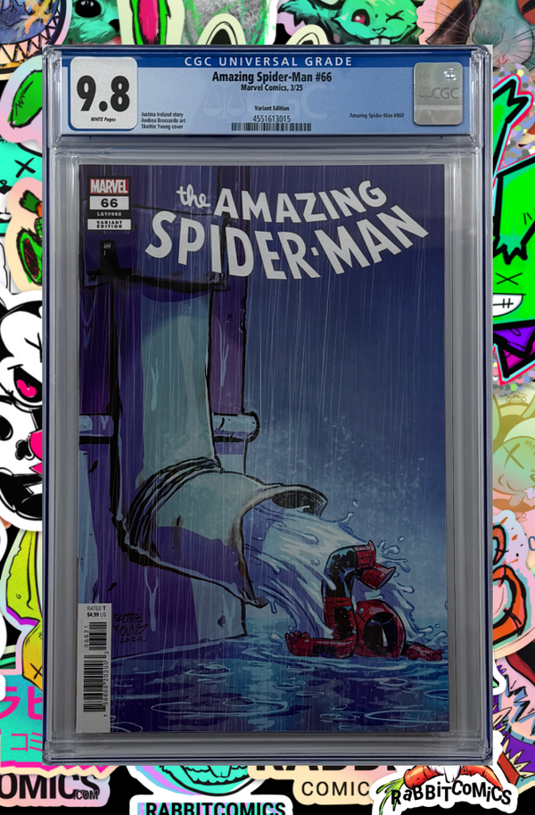 AMAZING SPIDER-MAN #66 | SKOTTIE YOUNG 8 DEATHS OF SPIDER-MAN VARIANT | CGC 9.8