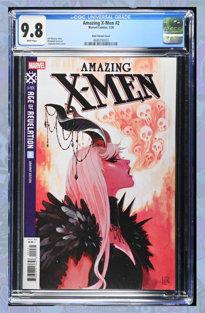 Amazing X-Men #2 Stephanie Hans Variant [AOR] | CGC 9.8