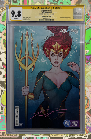 Aquaman #3 | Jenny Frison Variant  | CGC SS 9.8