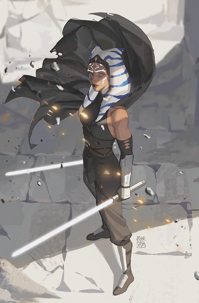 STAR WARS: AHSOKA #1 | AKA 1:100 RATIO VIRGIN VARIANT