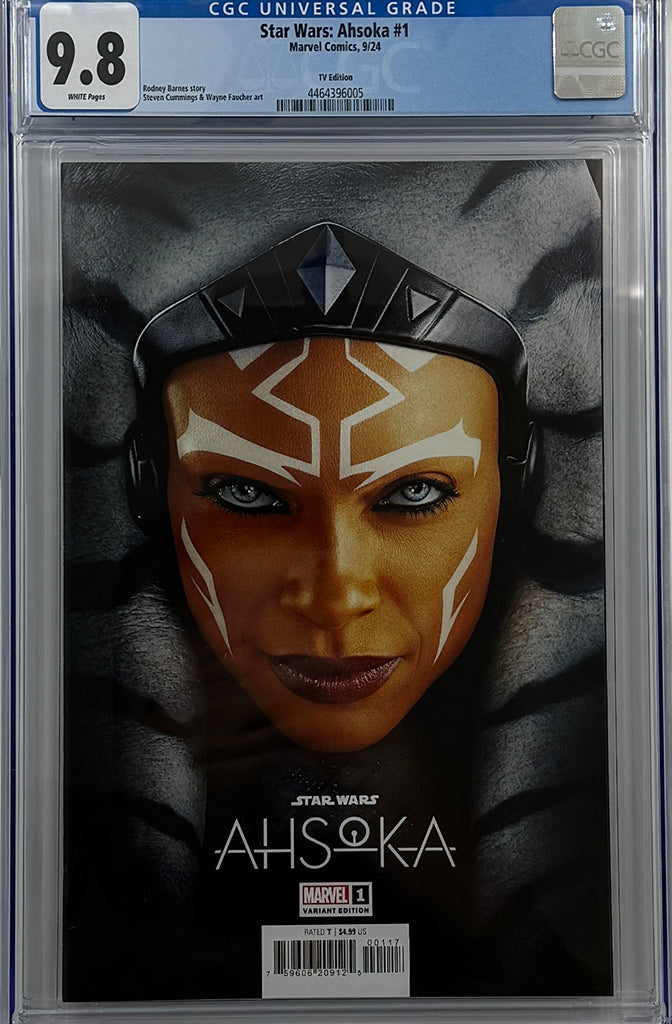 STAR WARS: AHSOKA #1 | 1:25  RATIO VARIANT | CGC 9.8