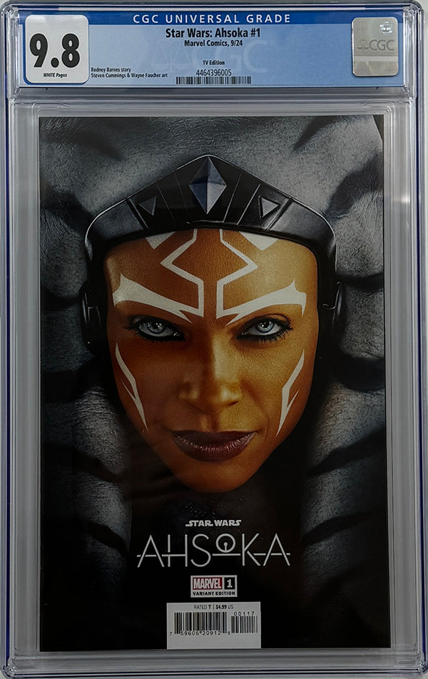 STAR WARS: AHSOKA #1 | 1:25  RATIO VARIANT | CGC 9.8