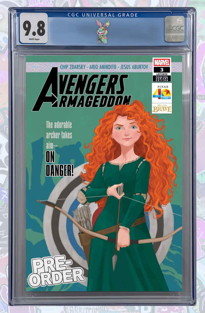 Avengers Armageddon #3 Phil Noto Pixar 40th Variant | CGC 9.8 | PREORDER