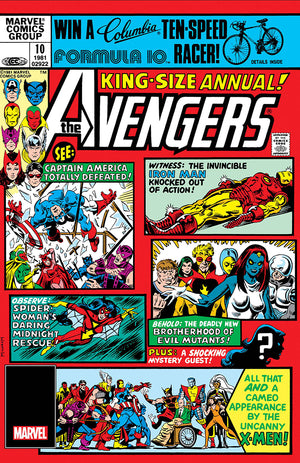 KING SIZE AVENGERS ANNUAL #10 | FACSIMILE EDITION FOIL VARIANT