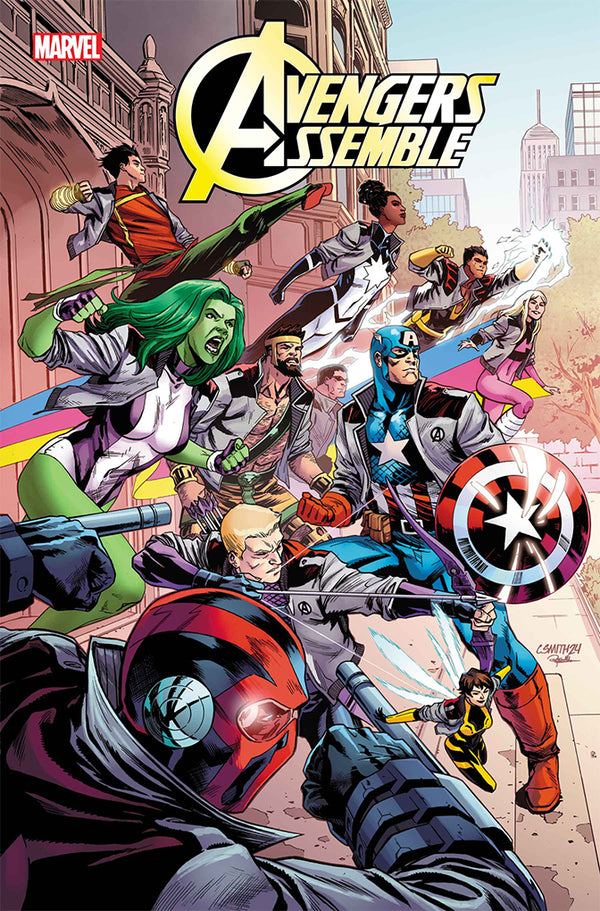 AVENGERS ASSEMBLE #1 | CORY SMITH AVENGERS JACKET VARIANT