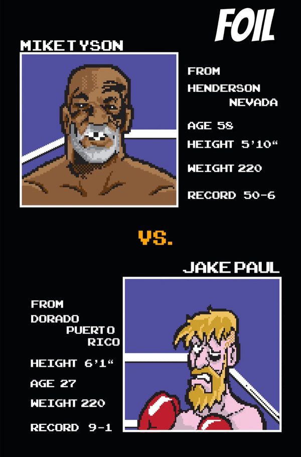 MIKE TYSON #1 | MATTHEW WAITE PUNCH-OUT ROUND 2 OLD MAN MIKEY VARIANT