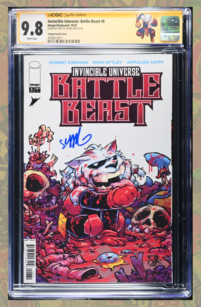 Battle Beast #6 | Skottie Young Variant | CGC SS 9.8 (Battle Beast Label)