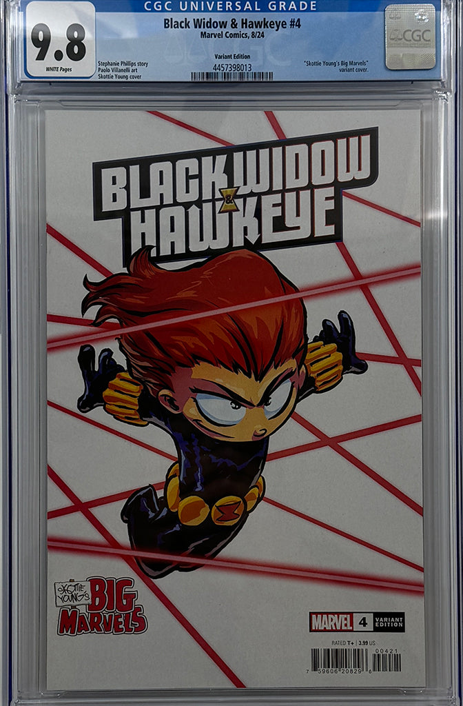 BLACK WIDOW & HAWKEYE #4 | SKOTTIE YOUNG'S BIG MARVEL VARIANT | CGC 9.8