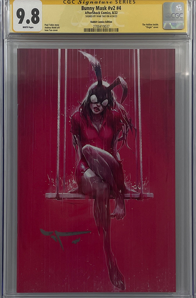 Bunny Mask: The Hollow Inside #4 | Ivan Tao Variant | CGC SS 9.8