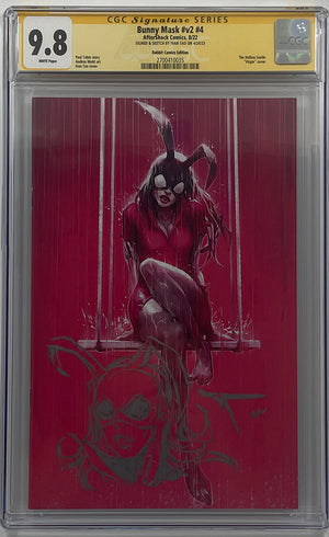 Bunny Mask: The Hollow Inside #4 | Ivan Tao Variant | CGC SS + REMARK 9.8