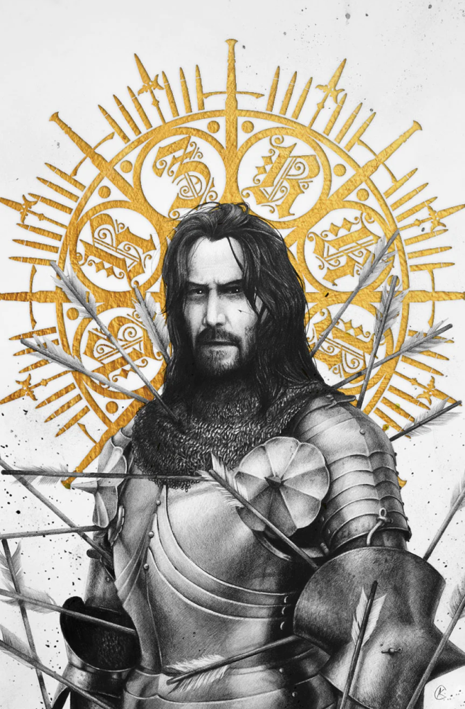 BRZRKR #1 PEN & INK | ANDREW K. CURRY NYCC SPOT UV VARIANT