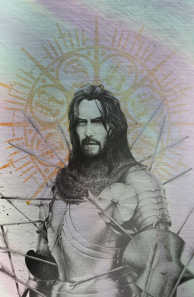 BRZRKR #1 PEN & INK | ANDREW K. CURRY NYCC FOIL VARIANT